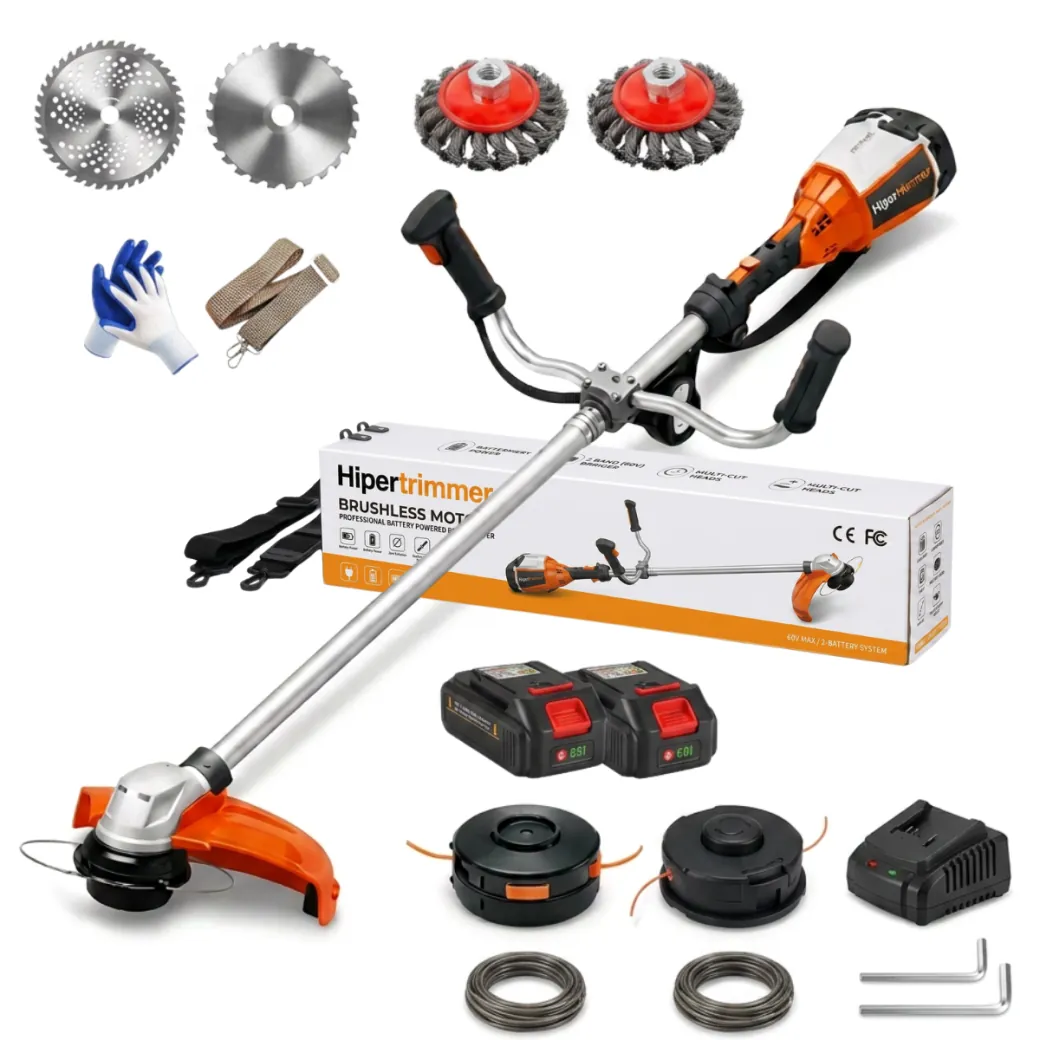 HyperTrimmer™ 3000 — 4-in-1 battery grass trimmer