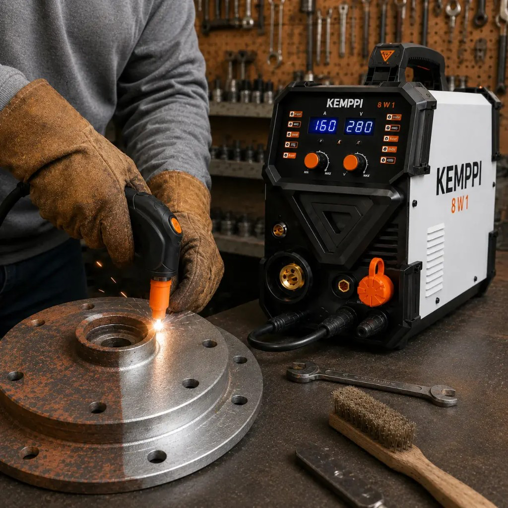 WeldoX 8 functions in one machine